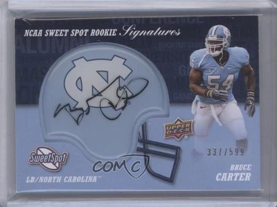 2011 Upper Deck Sweet Spot Rookie Signatures /599 Bruce Carter #RS-BC Auto RC - Image 1 of 2