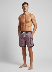 Vuori Board Kore Men's Shorts Size 30 Dusty Plum Quick Dry Polyester - Picture 1 of 8