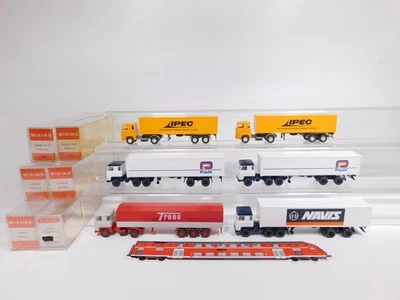 6X Wiking H0 1:87 Sattelzug Scania 520 533 Tress 546 IPEC Sg/Mint+Box #DI336-0,5 - Immagine 1 di 4