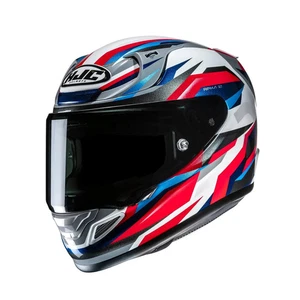 Full Face Helmet HJC RPHA 12 Dravix MC21 White Blue Red - Picture 1 of 1