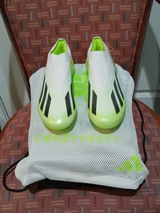 Scarpe da uomo 6,5 donna 8 Adidas X Crazyfast.1 senza lacci FG Crazyrush nuove GY7378 - Foto 1 di 11