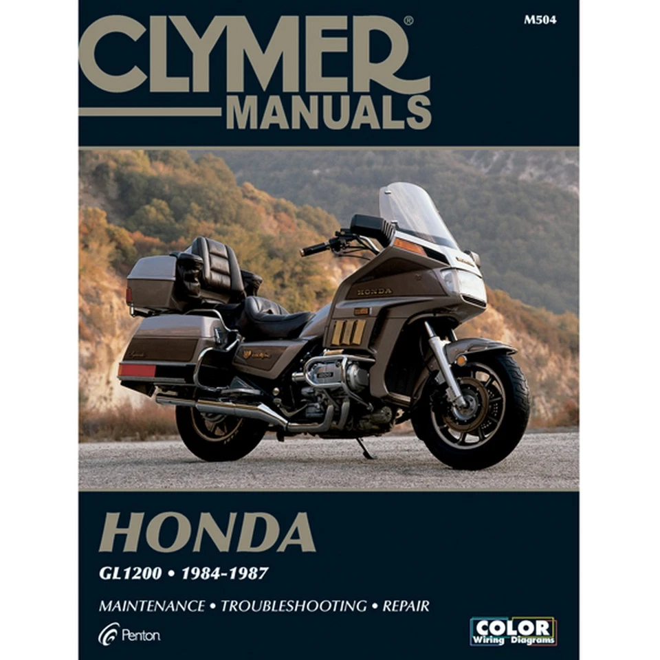 Clymer Repair/Service Manual '84-87 Honda GL1200 Goldwing (M504) - Image 1 of 1