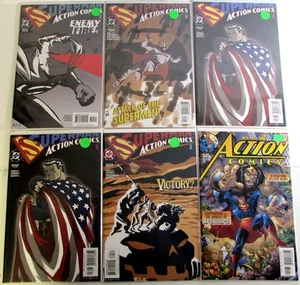 Action Comics Lot of 6 #801, 802, 803 x2, 805, 814 2003 DC 1st Print Comic Books - Picture 1 of 1