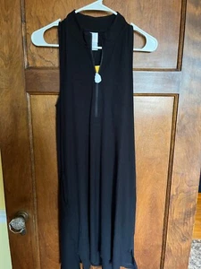 Vestido Lole Nuevo con Etiquetas Traverse Sin Mangas Negro Talla M Para Mujer Columpio Bolsillos - Imagen 1 de 8