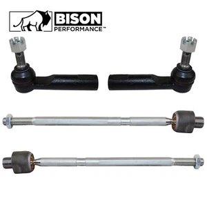 Bison Performance 4pc Inner Outer Steering Tie Rod End Kit For CR-V 07-11 Japan - Picture 1 of 4