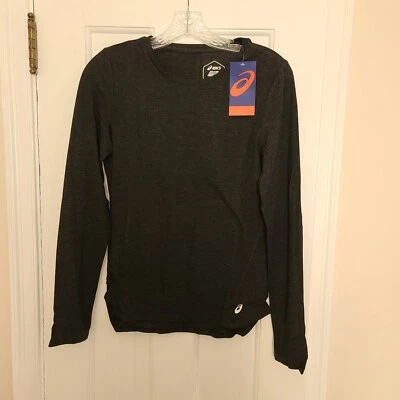 Top jaspeado manga larga Asics para mujer talla pequeña nuevo con etiquetas Foto 1 de 4