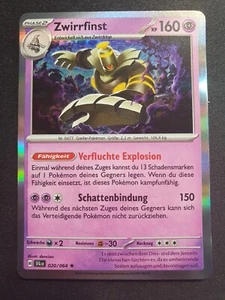 Pokemon 020/064 Zwirrfinst Holo Nebel der Sagen NM DE - Bild 1 von 1