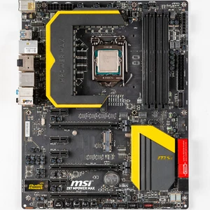 MSI Z87 MPOWER MAX LGA1150 ATX Motherboard DDR3 Intel Haswell 20+2 Phase VRM - Bild 1 von 8
