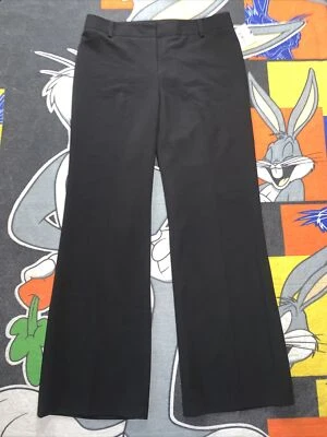 Pantalones de vestir RELATIVITY "Jackie" negros para mujer talla 10 "justo debajo de la cintura" nuevos con etiquetas Foto 1 de 4