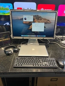 Apple Macbook Pro 15" A1286 2009 2.53GHz 120GB SSD-CATALINA-27" CINEMA DISPLAY - Picture 1 of 9