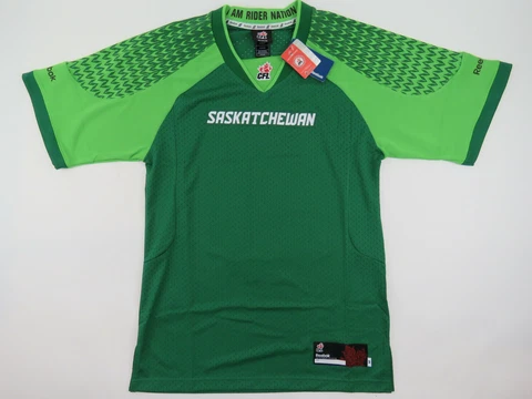 New! Reebok Saskatchewan Roughriders CFL Football Player Fan Jersey Mens Medium Cover