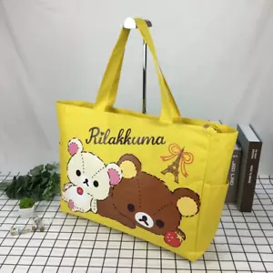 Bolso de Mano de Lona con Cremallera Rilakkuma Vendedor de Estados Unidos - Imagen 1 de 4