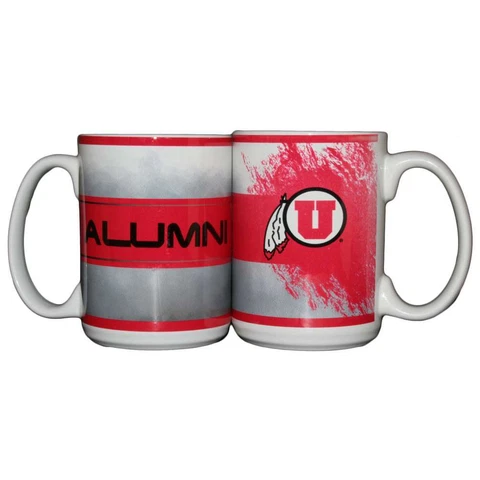 Utah Utes 15oz Ceramic Mug - Alumni Cover