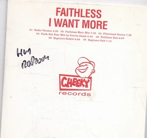 Faithless-I Want More Promo cd maxi single 7 tracks cardsleeve - Picture 1 of 1
