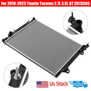 Radiator 13565 Aluminum for 2016-2023 Toyota Tacoma 2.7L L4, 3.5L V6 164100C420 - Foto 1 di 11