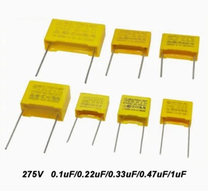 X2 Sicherheits Kondensatoren 275VAC Polypropylen Film 0.1uf 0.22uf 0.33uf 0.47uf - Bild 1 von 15
