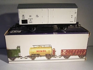 06 141 PIKO H0 Kühlwagen Gk mit aufgesetztem Dachlattenrost DR, 1/87 - Picture 1 of 7