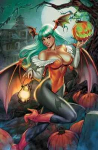 Darkstalkers: Hsien-Ko #1 Morrigan Halloween Chatzoudis Cover - Picture 1 of 1