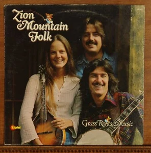 Zion Mountain Folk: Grass Roots Music LP HEAR Xian Folk Bluegrass Byron Berline - Imagen 1 de 4