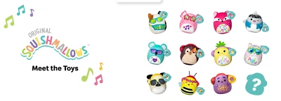 2023 McDONALD'S Squishmallows Squishmallow Plush HAPPY MEAL TOYS Or Set - Image 1 of 4