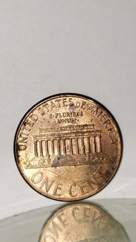 2003 D Penny Error "F" In "United States Of America" Misprint "E" Cover