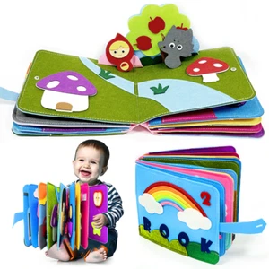 Montessori Baby Busy Board Sensory and Educational Toys for Babies 0-3 Years - Picture 1 of 10