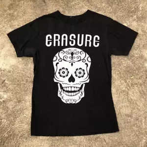 Camiseta negra de algodón unisex Erasure Band S-234XL manga corta JK476 - Imagen 1 de 3