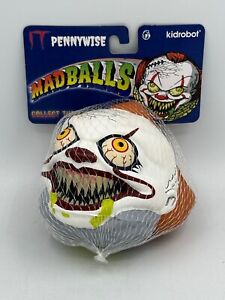 Madballs IT Pennywise Clown Horror Series Kidrobot Monster Movie Ball Figure NIP
