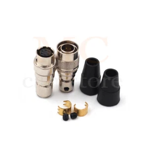 Conector de alimentación de equipo de automatización HR10A-7P-6P/HR10A-7J-6S Hirose 6 pines - Imagen 1 de 8