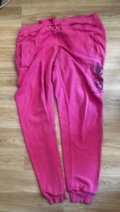 track suit top and bottoms sportswear in pink womens size 10-12 - Picture 1 of 2