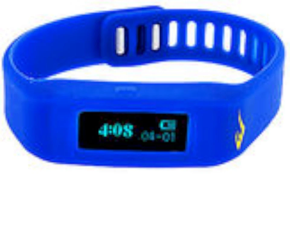 NEW Everlast EVWTR011BL TR1 Blue Wireless Sleep/ Fitness Activity Tracker Watch - Image 1 of 2