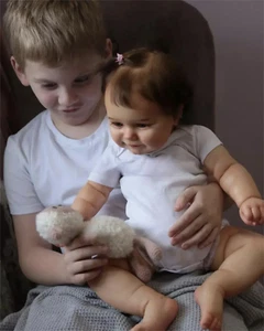 20-Inch Reborn Baby Doll - Aria - Radiant Grace - Picture 1 of 4