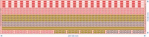 Safety Striping - 50mm - Set 1 - 1/25 - Water Decal - Picture 1 of 2