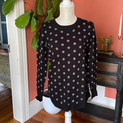 Suéter cola camisa punteada Ann Taylor Loft  Foto 1 de 4