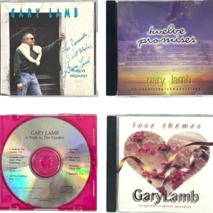 Gary Lamb 4 CD Lot Twelve Promises SIGNED Love Themes + Walk In Garden 1987-1993 - Picture 1 of 7