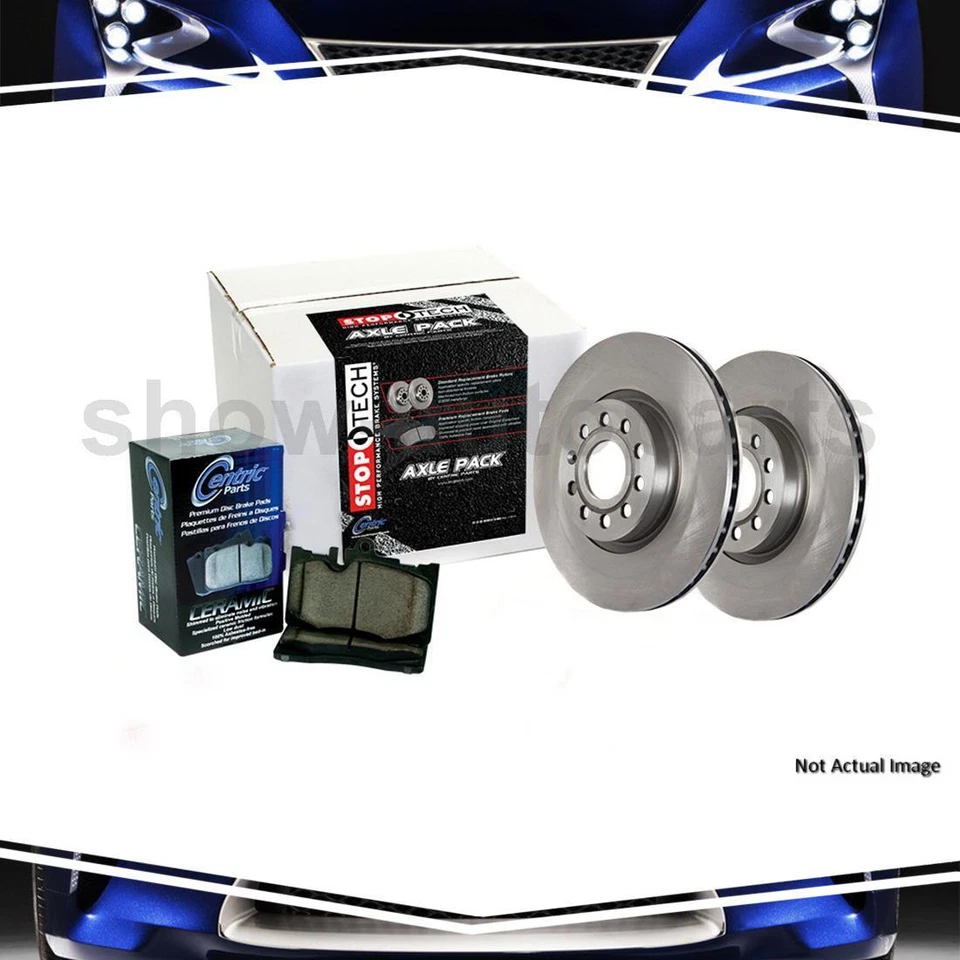 Kit de pastillas de freno y rotor de disco delanteras Centric Parts para Dodge Stratus 2001-2005 Foto 1 de 1