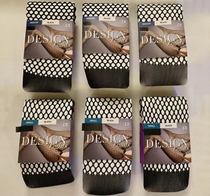 3 Paar M&S Strumpfhosen Topfloch Schwarzwal Netz Netzstrumpfhosen Small & Medium - Bild 1 von 14