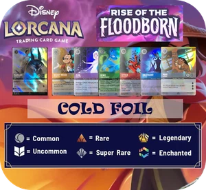 Disney Lorcana First Edition Rise of the Floodborn PICK - COLD FOIL | PROMO - Picture 1 of 127