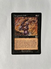 Yawgmoth's Will Urza's Saga Reserved List MTG NM Gradable?