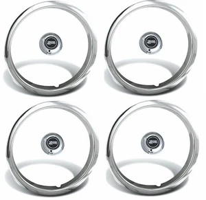 CHEVY CAMARO Z28 5-Spoke Wheel TRIM RINGS & CENTER CAPS SET - Picture 1 of 3