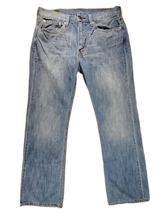 Levi's 527 Mens Jeans Blue Size 34x32 Medium Wash EUC - Picture 1 of 18