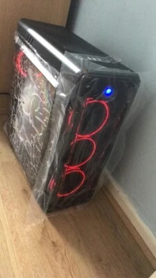 i5 3570k, gtx 1050, 16gb ram. RGB Gaming PC with Windows 10 (brand new case) - Image 1 of 4