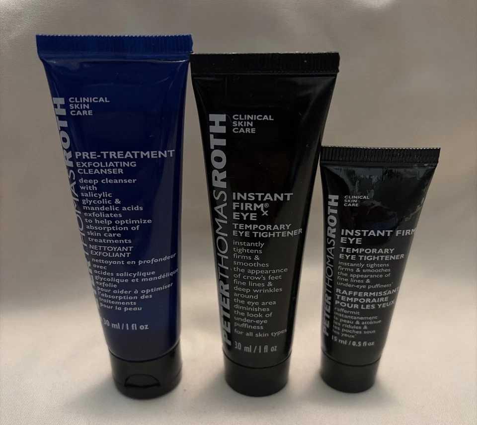 3 Peter Thomas Roth Instantáneo FIRMx Tensor de Ojos Limpiador Exfoliante Sellado Foto 1 de 1