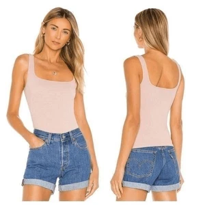 CAMISOLA SIN COSTURAS FREE PEOPLE SQUARE ONE NUDE TALLA M/L - Imagen 1 de 9