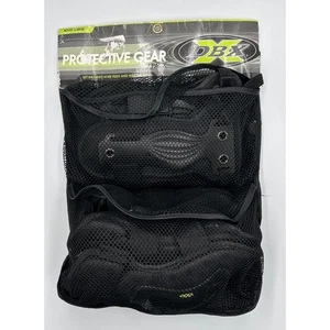 DBX Adult Large Protective Gear Set - Knee Pads Plus Wrist Guards - Picture 1 of 8