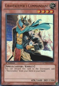 1x Gravekeeper's Commandant - LCYW-EN191 - Ultra Rare - 1st Edition LC03/LCYW - - Picture 1 of 1
