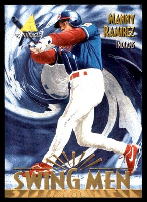 Manny Ramírez 1995 Pinnacle #287 Indians MLB LEER ENVÍO GRATUITO AutographDen Foto 1 de 2