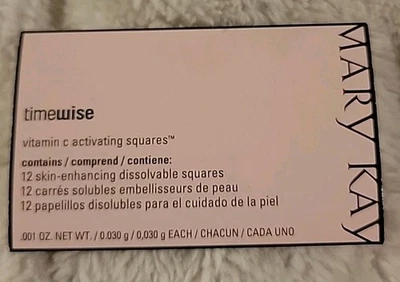 Mary Kay Time Wise  Vitamin C Activating Squares 12 Ct. New - Image 1 of 2