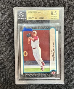 1999 Bowman Austin Kearns Rookie RC BGS 9.5 Gem Mint Auto - Picture 1 of 2