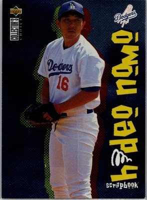 1996 Upper Deck Hideo Nomo 插入剪贴簿 1 — 第 1/2 张图片